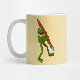 Painter Kermit Mug